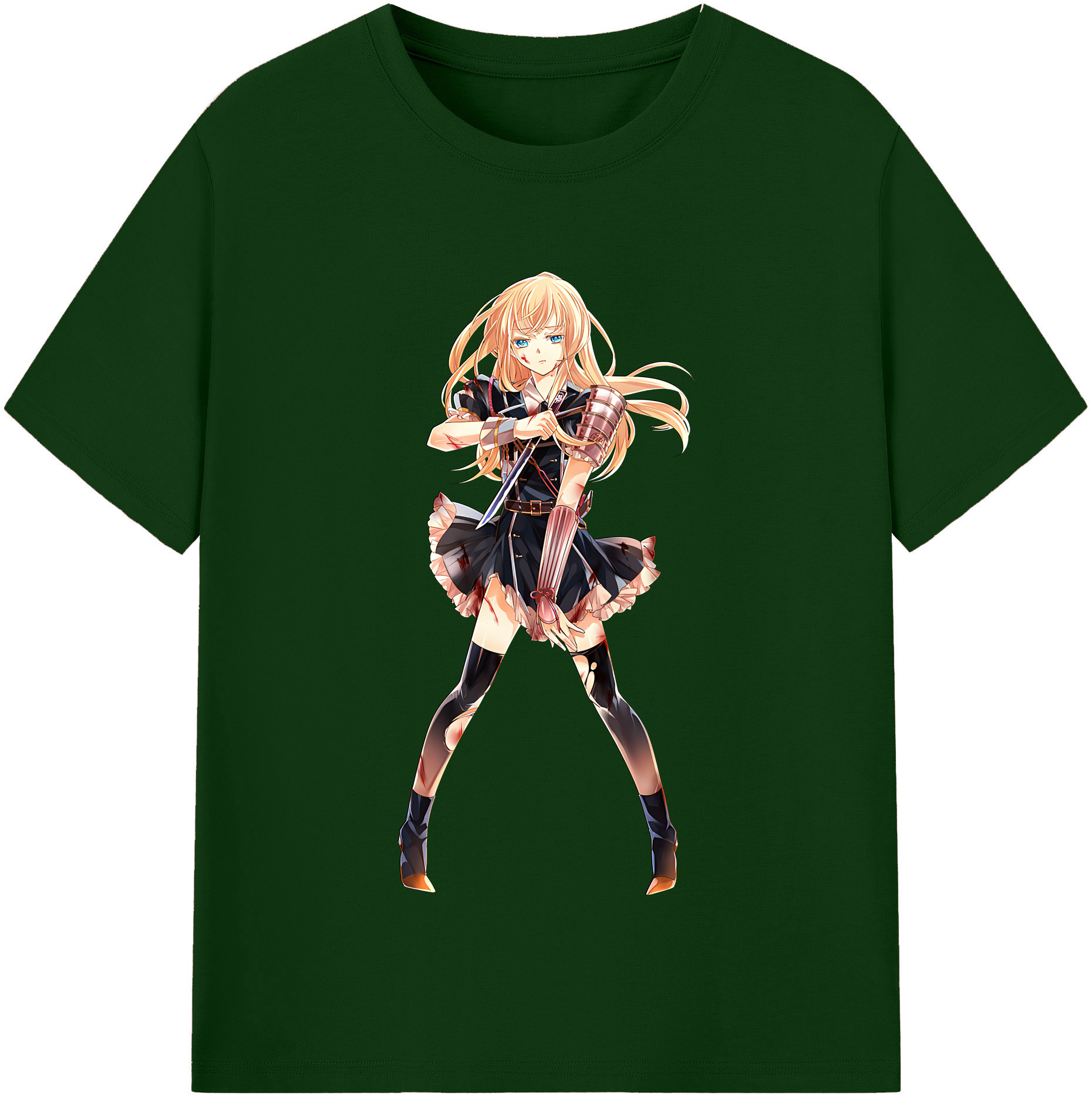 （画像用） 刀剣乱舞 Touken Ranbu 綿100％半袖Tシャツ（フロントプリント）